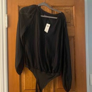 Abercrombie body suit blouse